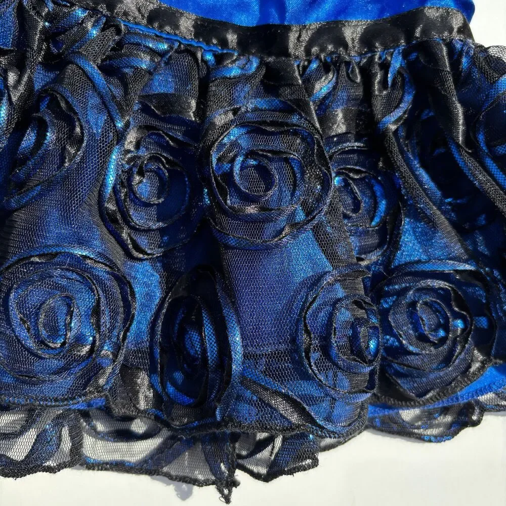 Build a Bear Royal Blue & Black Fancy Dress